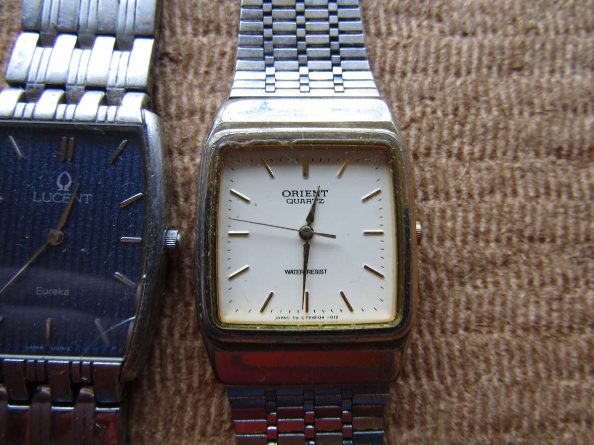 Lucent and Citizen Men's wrist watches Rest Spares or Restoration