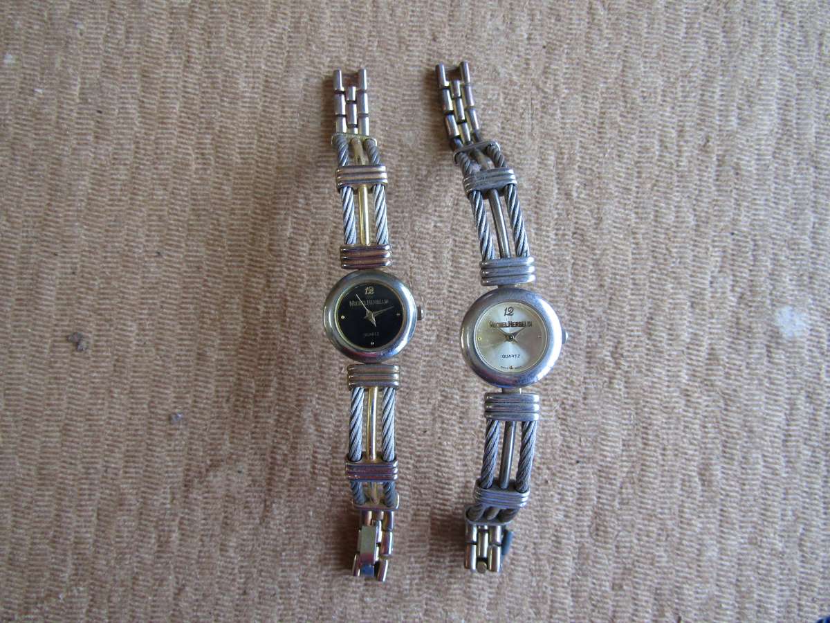 2 Michelle Herbelin Women's wrist watches Rest Spares or Restoration