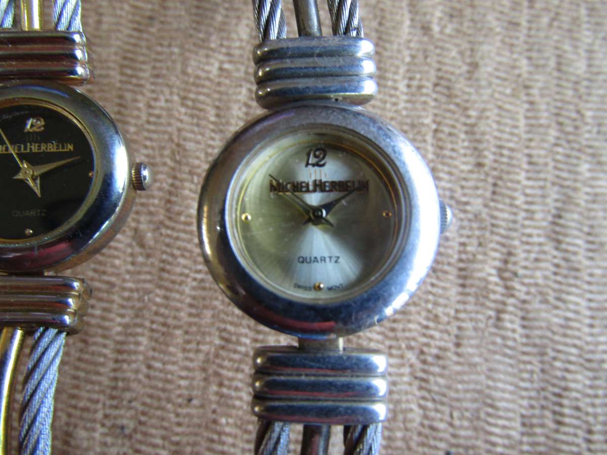 2 Michelle Herbelin Women's wrist watches Rest Spares or Restoration