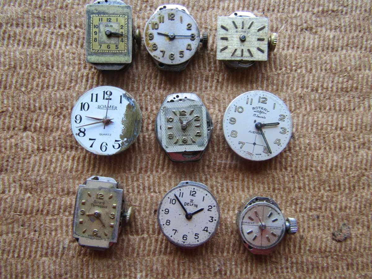 Girard Perregaux and Other High end  Women's wrist watches Rest Spares or Restoration