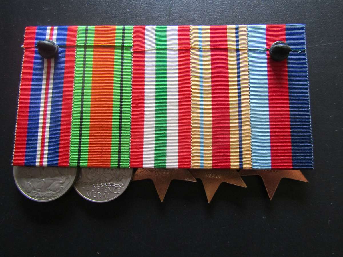 2 Sets of WW2 Medals. Not the same recipient. Buy now per set.