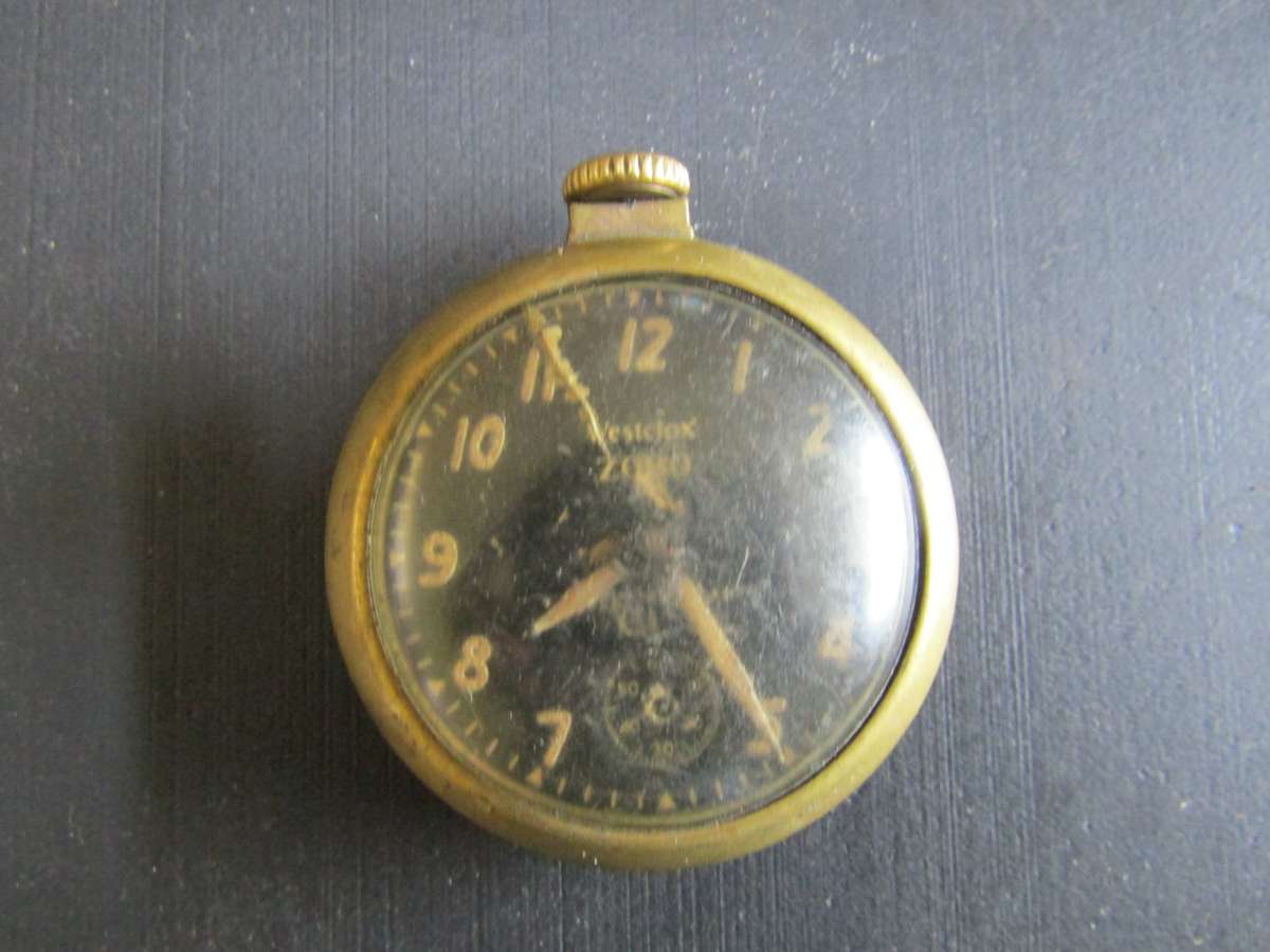 Westclox Zobo Pocket watch. Works. need second hand