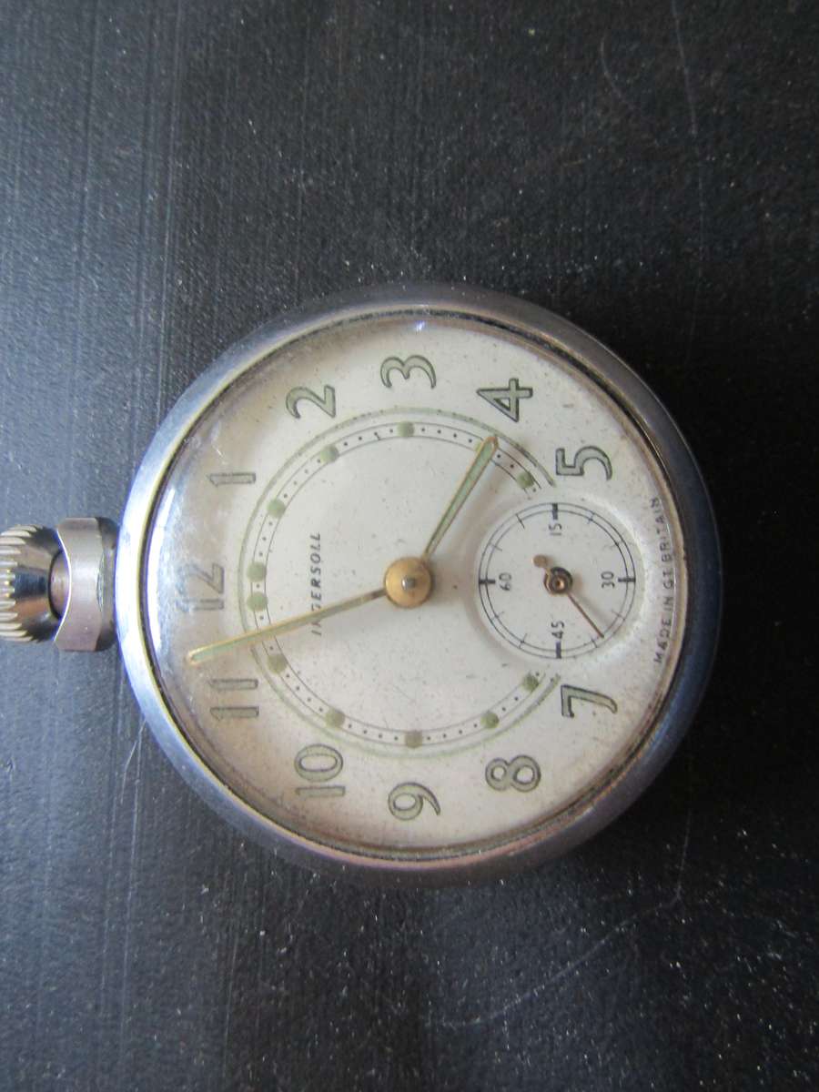 Ingersol British  Pocket watch. Spares or Restoration