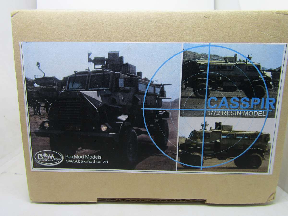 BaxMod Models Casspir Scale 1/72 Model. Build it yourself.