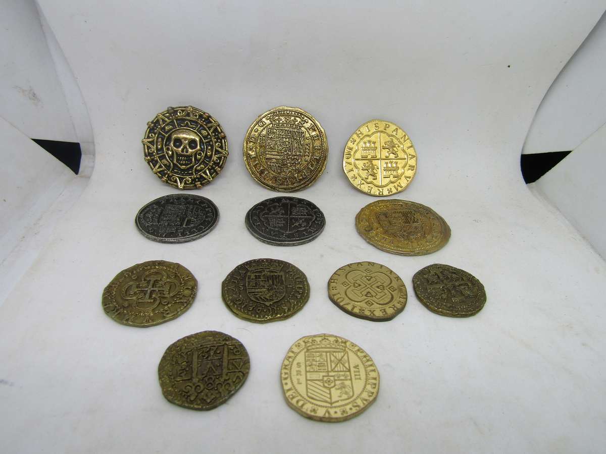 Pirates' of the Caribbean Movie memorabilia coins