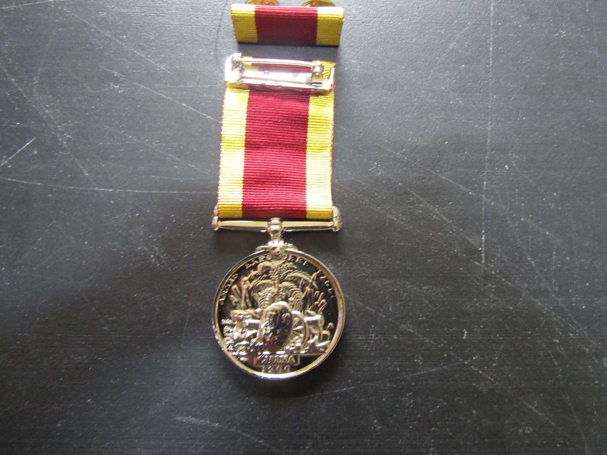 1900 China War Medal Full size Medal with Bar. (Replica)