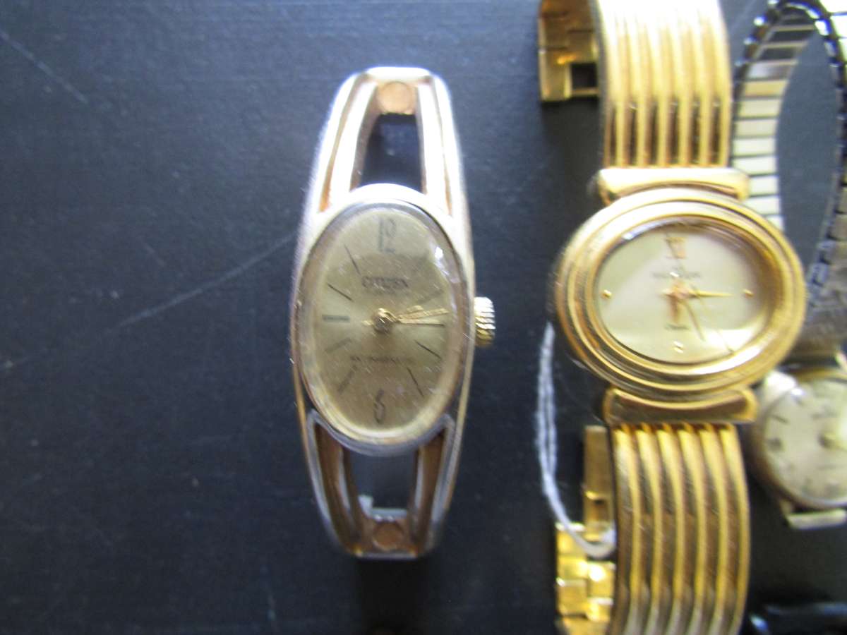 Various Women's Wrist Watches. Spares or restoration. Casio Buren Pulsar Delfin rotary