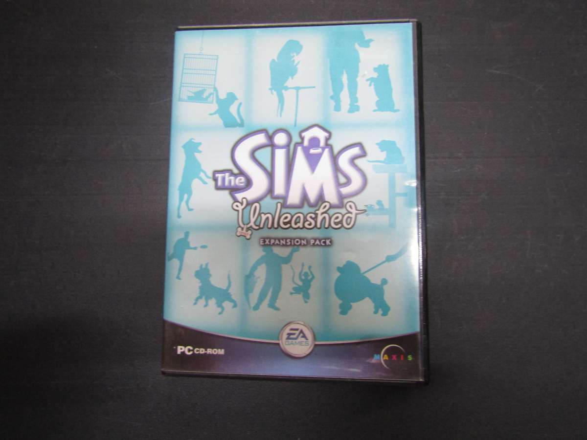 EA Games PC Game  Booklet. Then Simms Expansion Pack disk 1 . Disk no scratches.