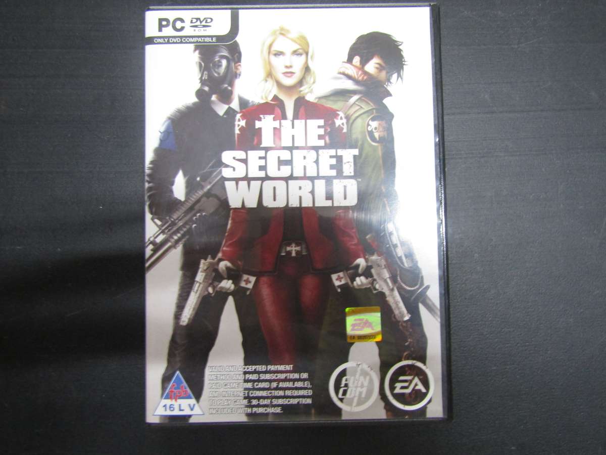 EA Games PC Game  No Booklet. The secret World Disk 2. Disk no scratches.