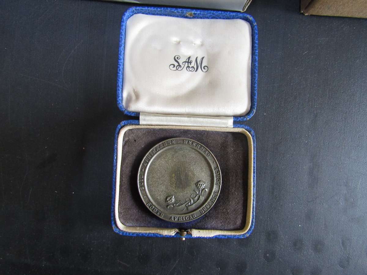 SADF Medallion in Presentation Box