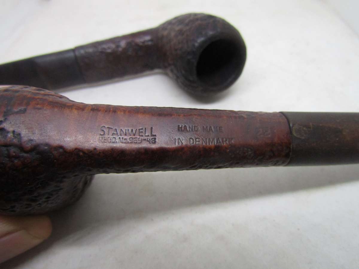 2 Stanwell Smoking Pipe  Made in Denmark
