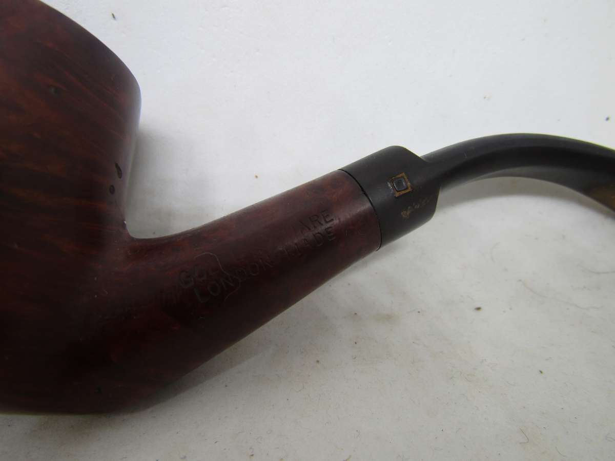 Golden Square Vintage Smoking Pipe