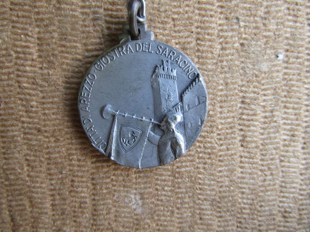 WW2 Italian Fascist Joust Medal with Ferrari Emblem