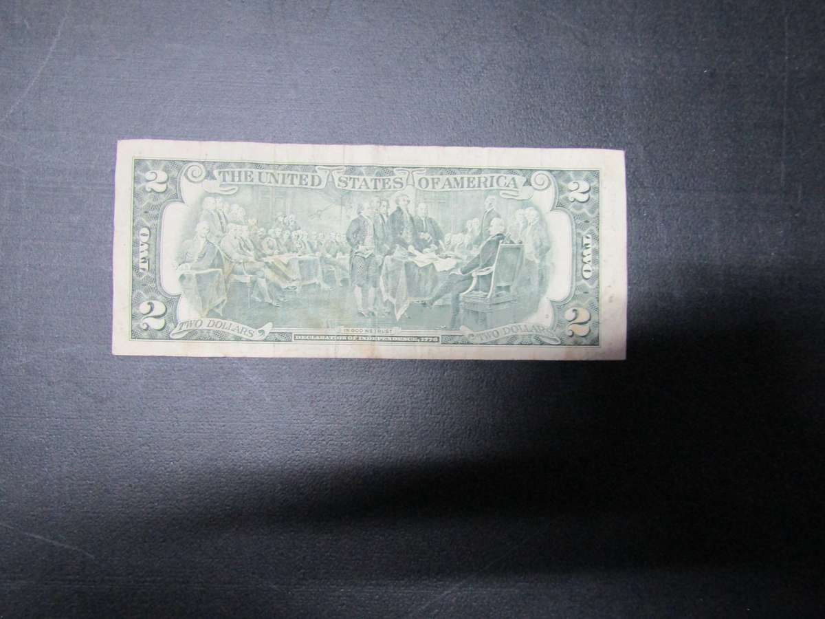 USA United States Dollars Notes $2.(F4)