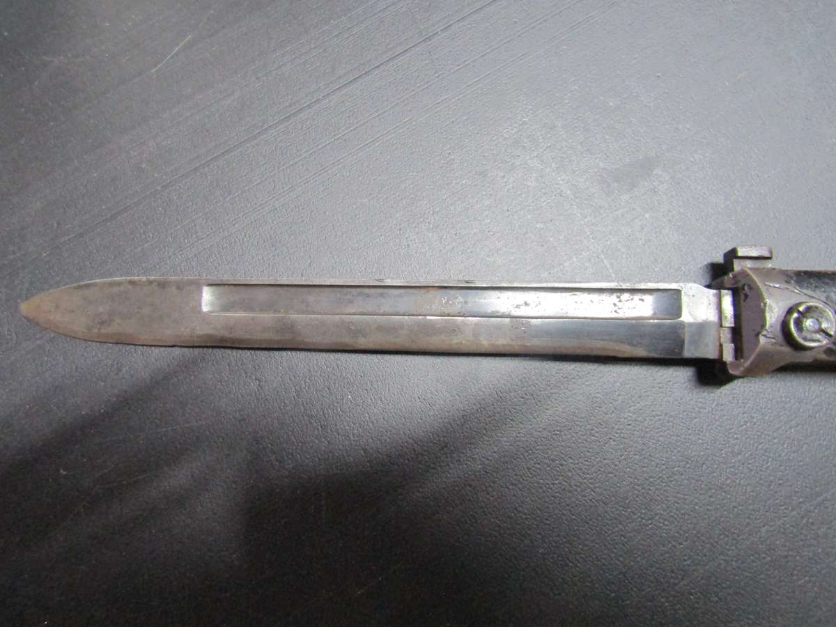 Rare WW2 Italian M38 Caracano Folding Bayonet.