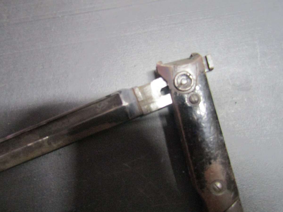 Rare WW2 Italian M38 Caracano Folding Bayonet.