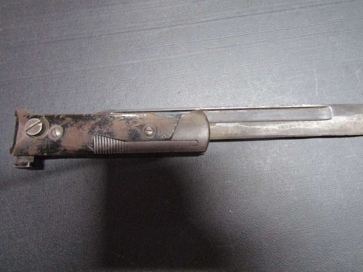 Rare WW2 Italian M38 Caracano Folding Bayonet.