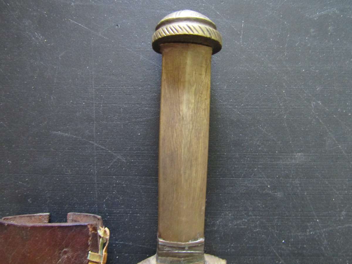 28 Cm IUnknown Knife with Sheath.