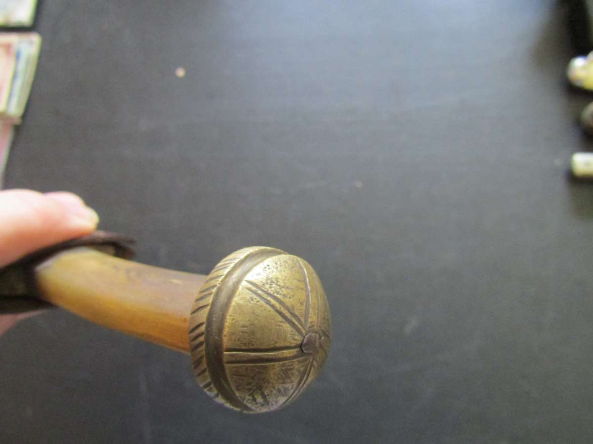 28 Cm IUnknown Knife with Sheath.