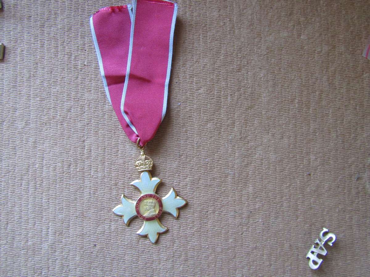 Order of the British Empire OBE Medal  . Its a Copy