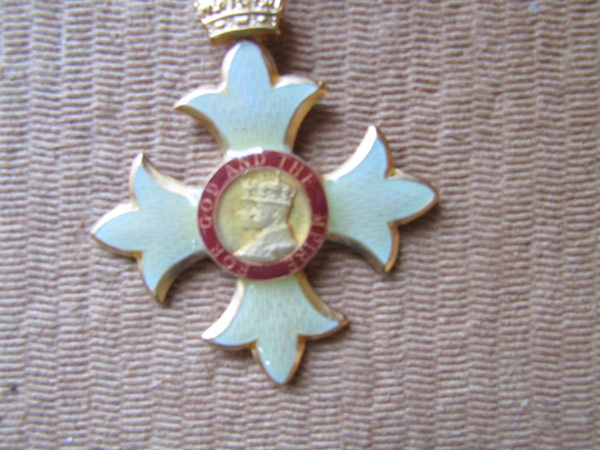 Order of the British Empire OBE Medal  . Its a Copy