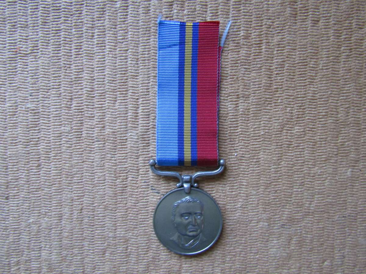 Rhodesia General Service Medal to CDT Le Roux. Full Size