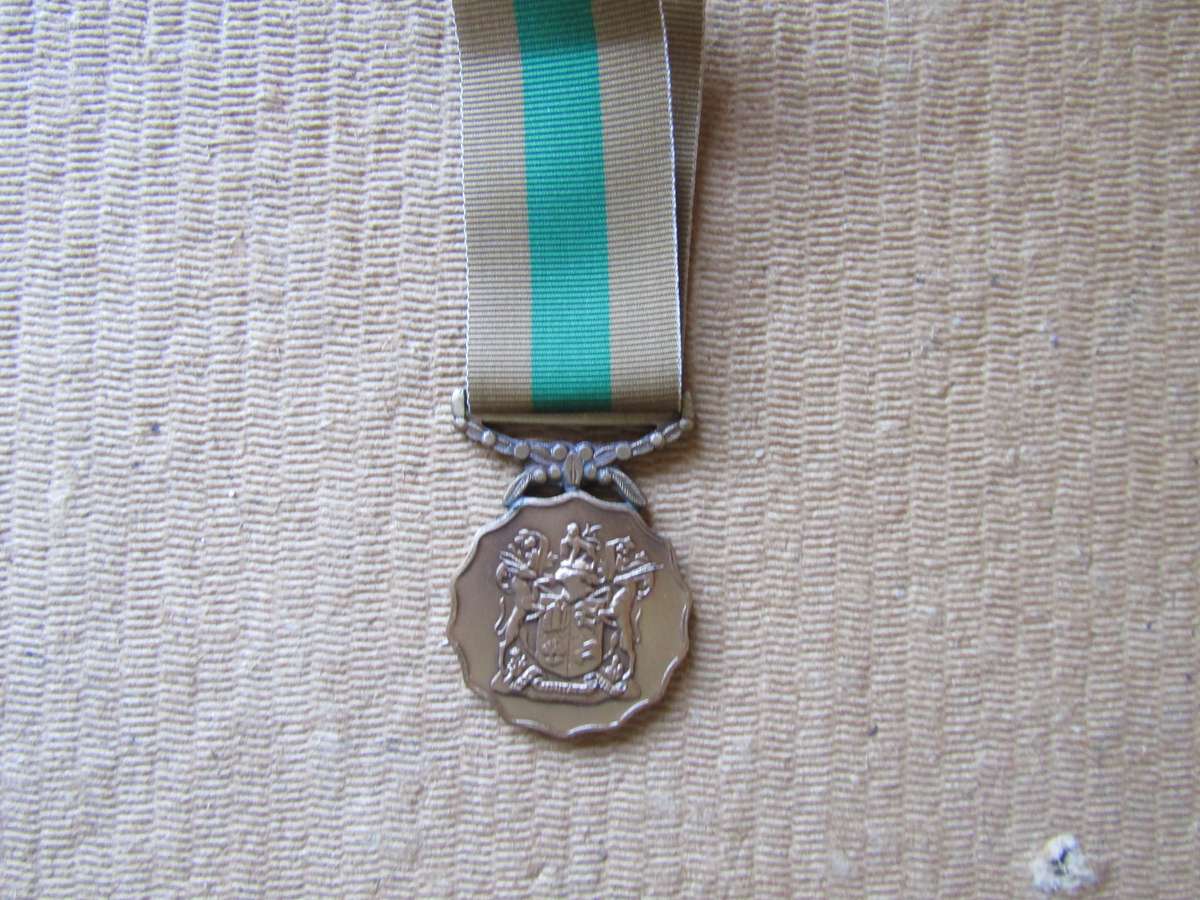 SADF Good Service Medal 10 Years. Full Size