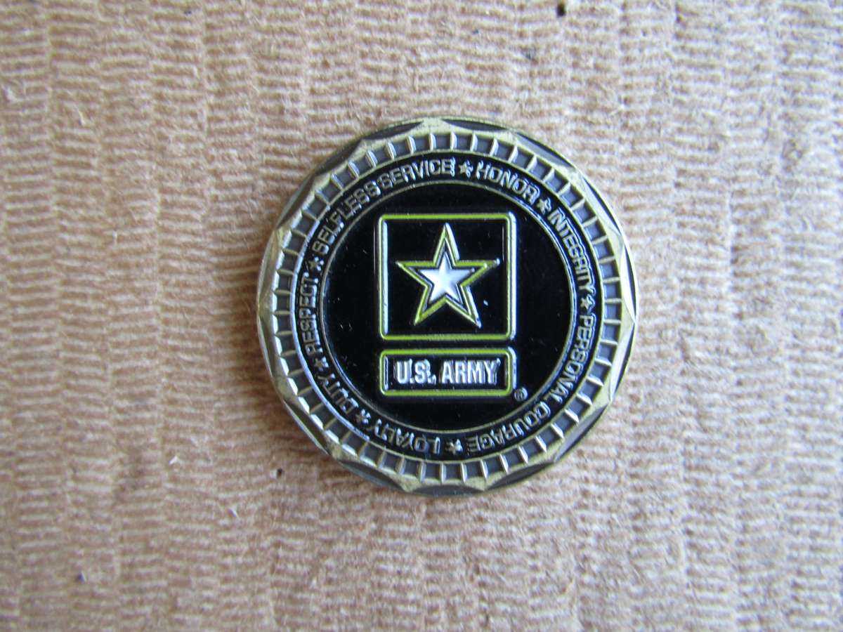 US Army Wounded Warrior Challenge Coin (R)