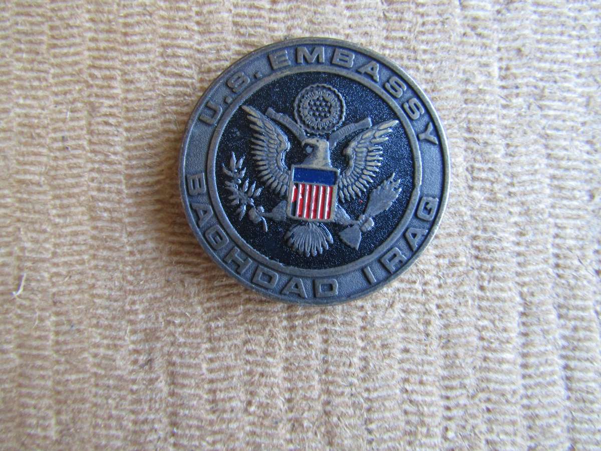 US Army Green Zone Challenge Coin (A8)