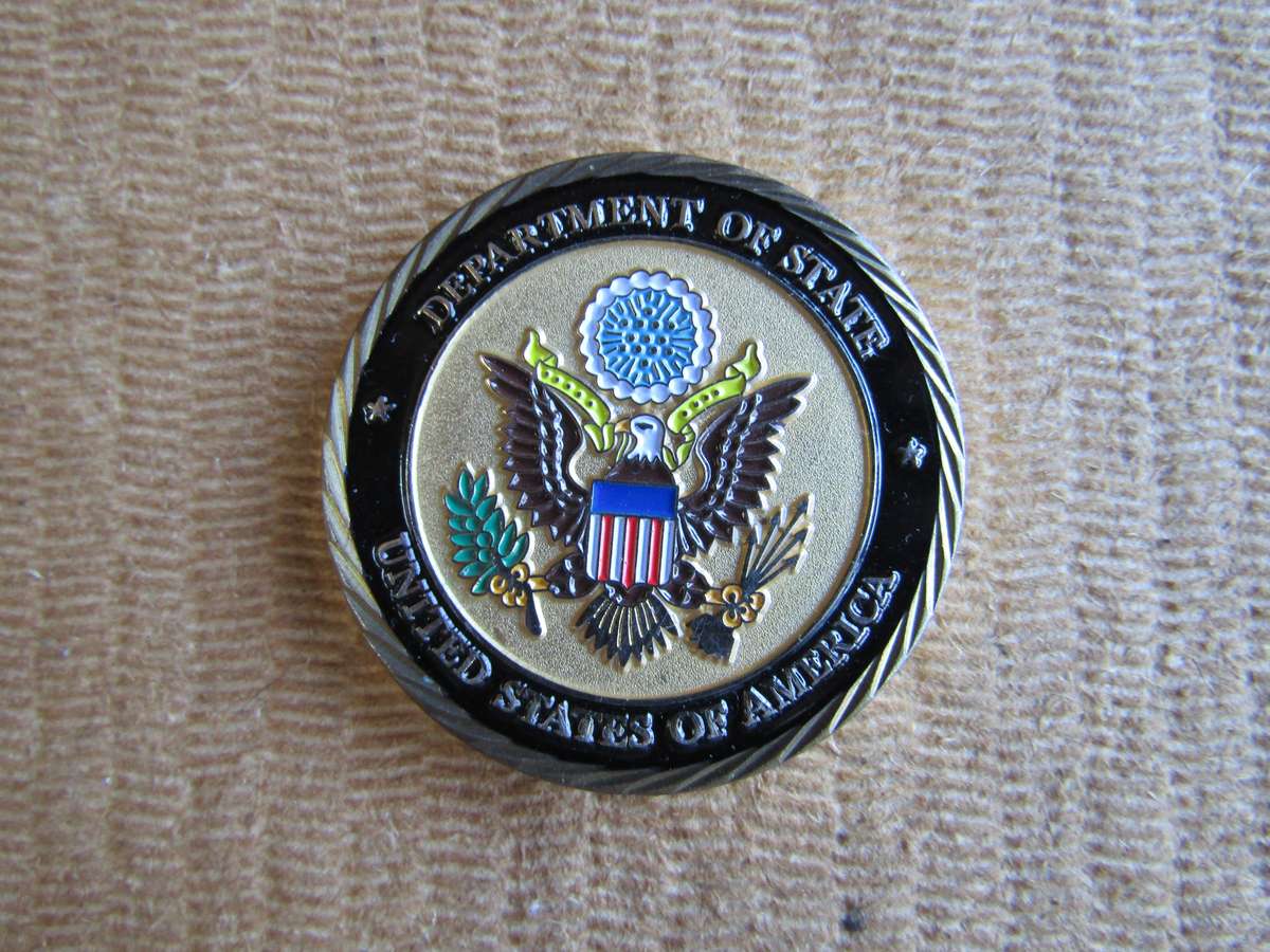 US Diplomatic Security Services Challenge Coin (A22)