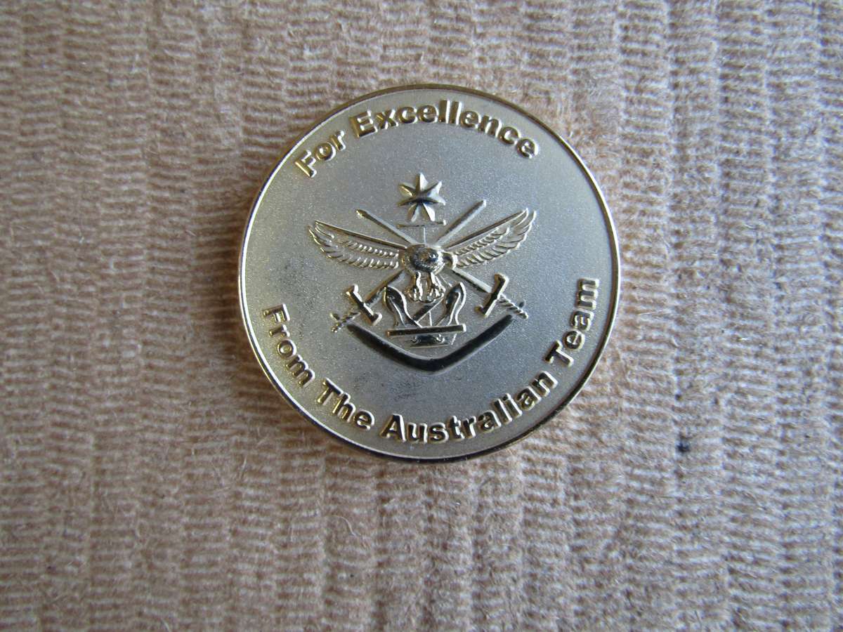 Australia Operation Catalyst Challenge Coin (A23)