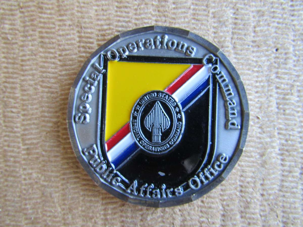 Special Operations Command Challenge Coin (A30)