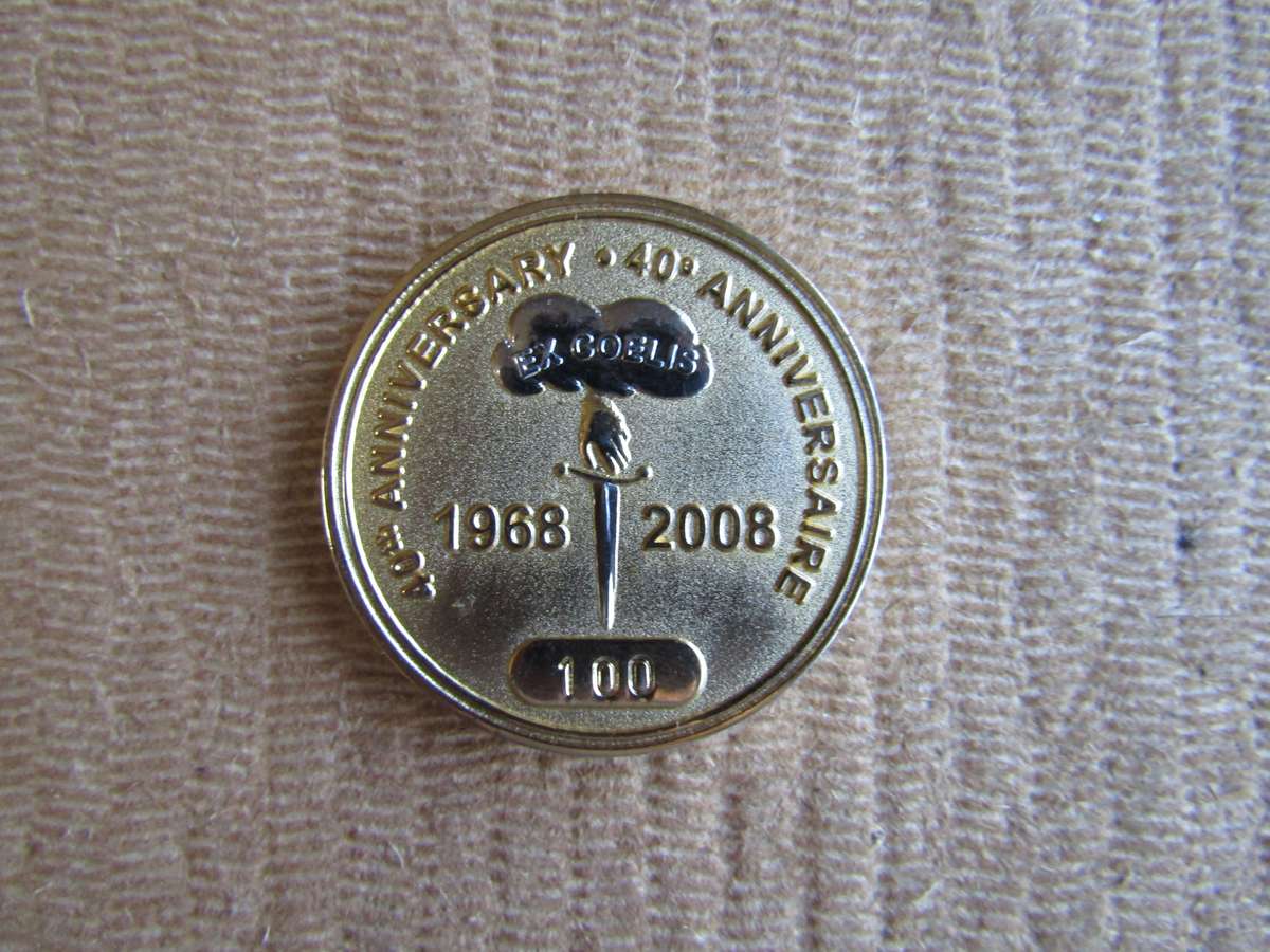 Canada 40th Anniversary EX Coelis  Challenge Coin (A48) Nr 100