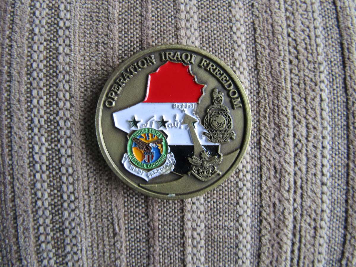 Operation Iraqi Freedom Challenge Coin (A53)
