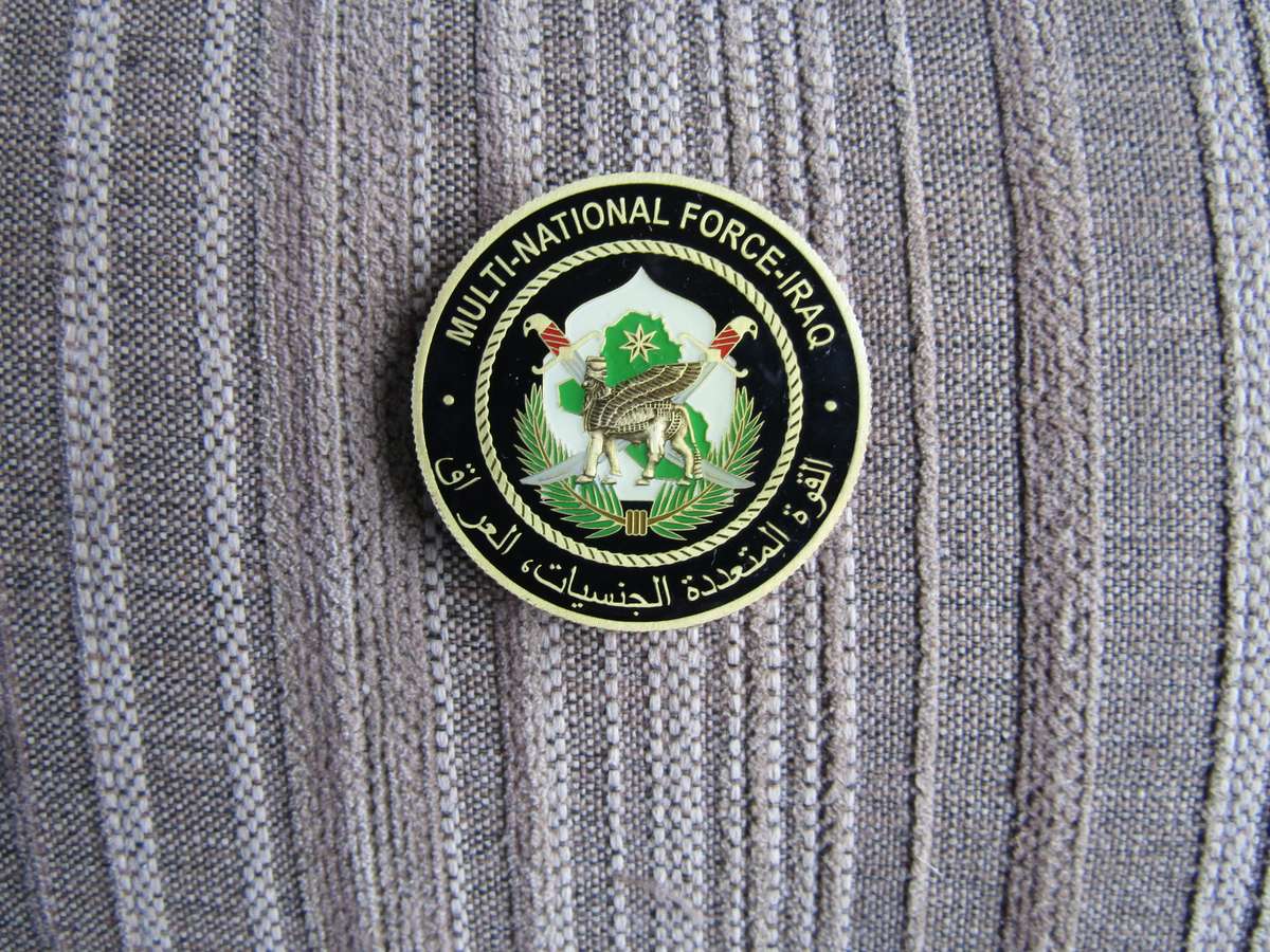 Multi National Force Challenge Coin (A58)