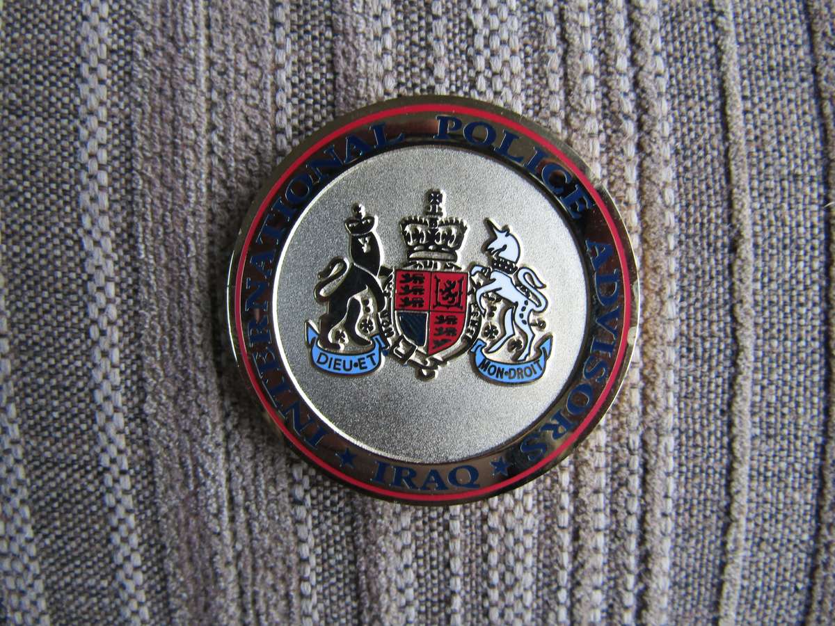 United Kingdom Police Iraq Challenge Coin (A60)