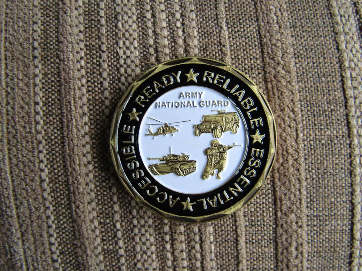 Army National Guard Challenge Coin (A64)