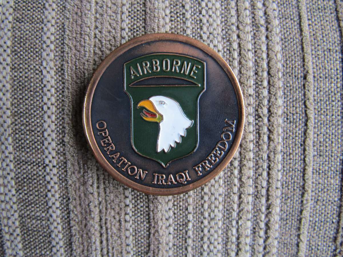 USA Airborne Challenge Coin (A67)
