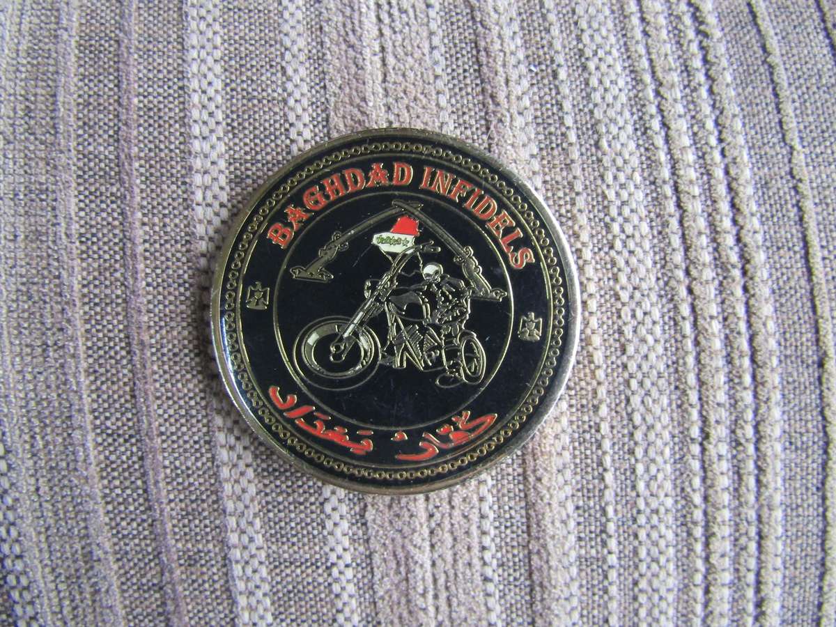 Baghdad Infidels Challenge Coin (A72)