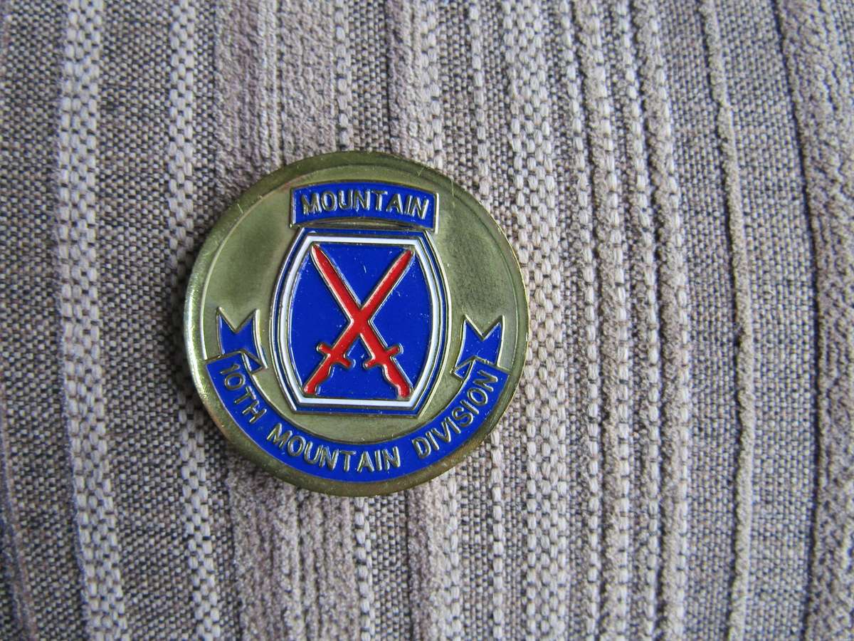 10th Mountain Division Challenge Coin (A74)