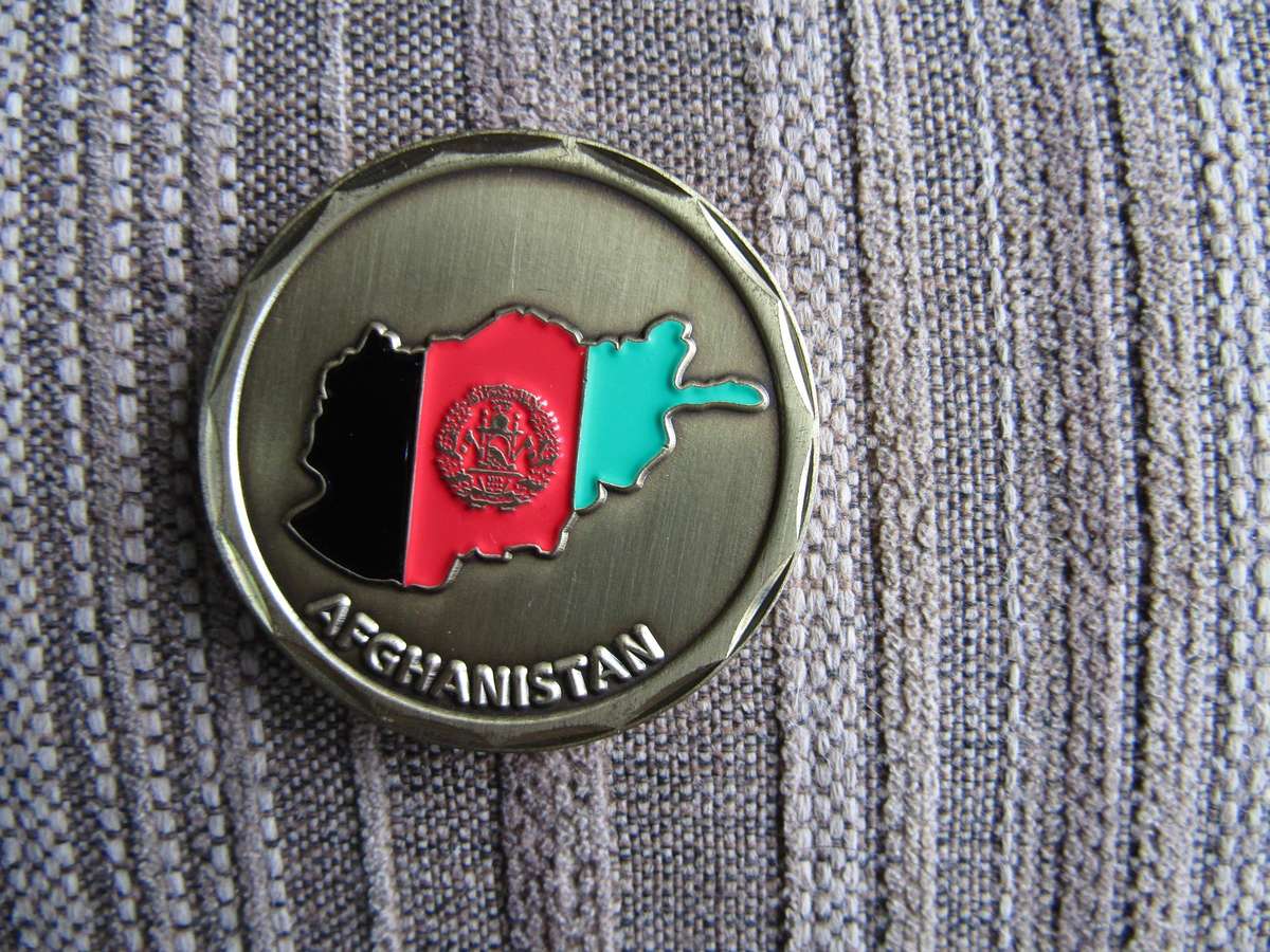 Afghanistan Challenge Coin (A91)