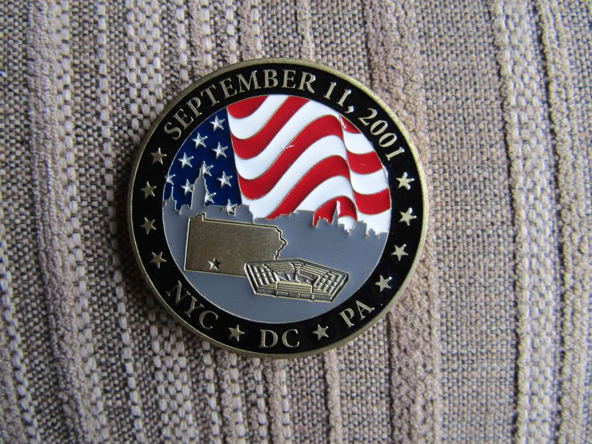 September 11 2001 Challenge Coin (A98)