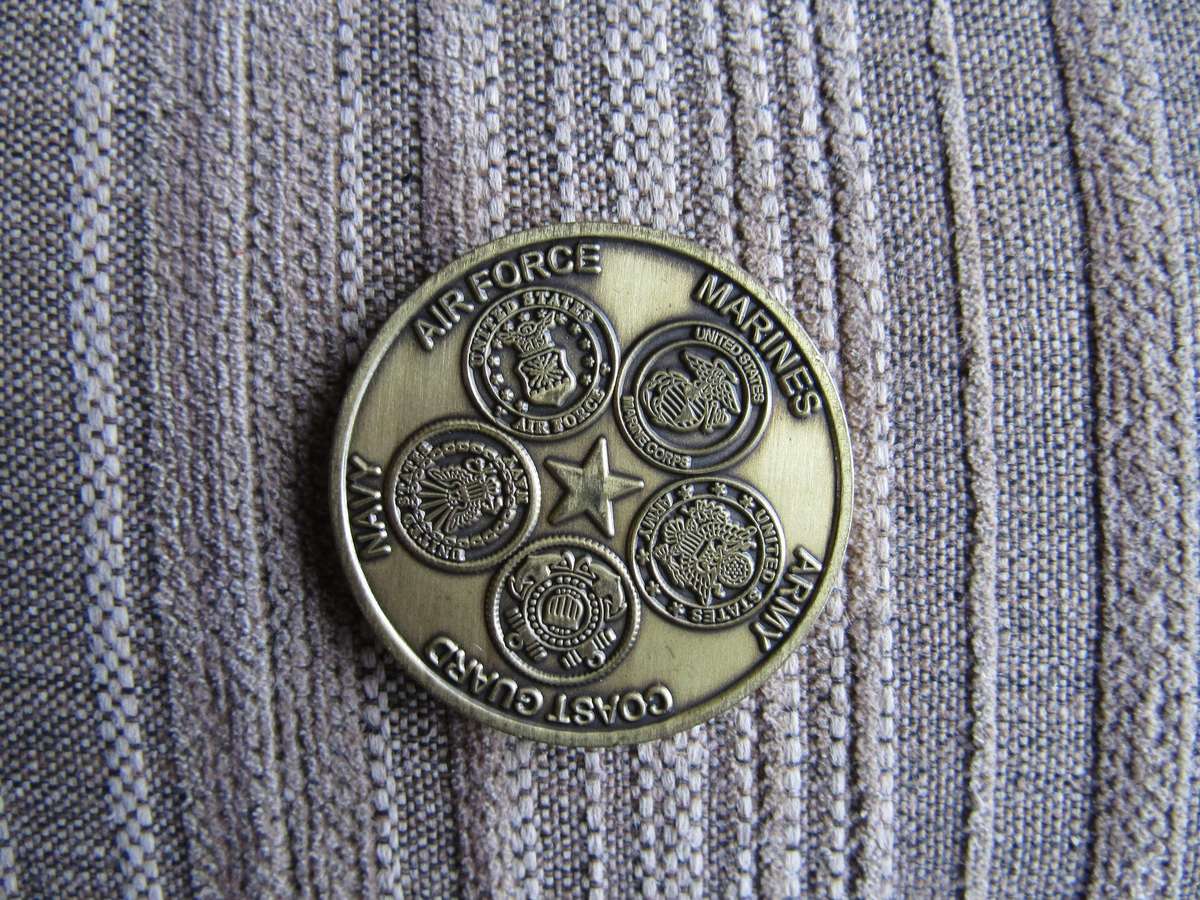 Embassy Of The United States Afghanistan Challenge Coin (A99)