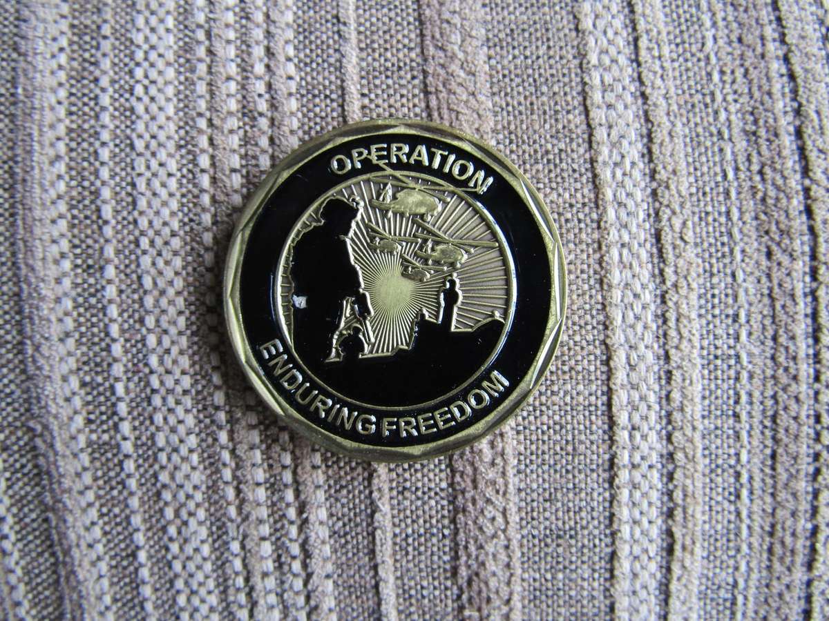 Been There Done That Challenge Coin (B2)