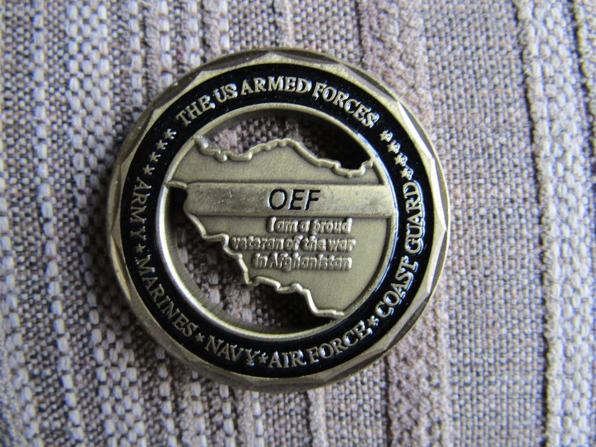 US Armed Forces Challenge Coin (B9)