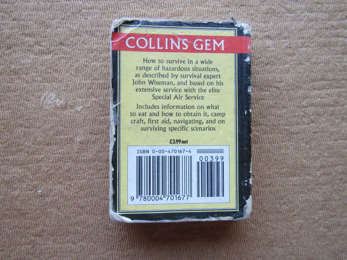 SAS Survival Guide By Collins Small Book