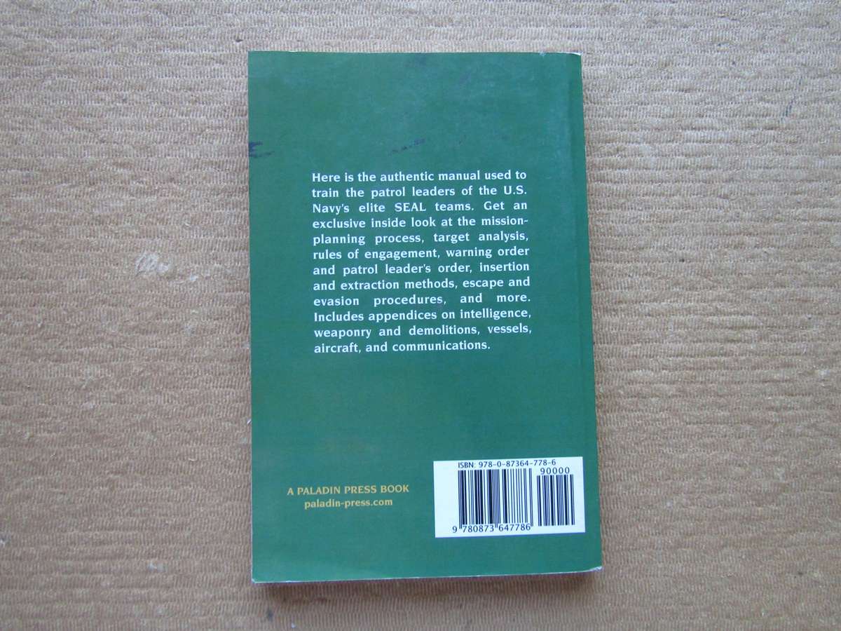 US Navy Seal Patrol Leaders Handbook