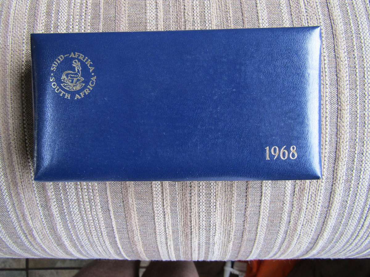 1968 South African Proof Set Mintage 15000