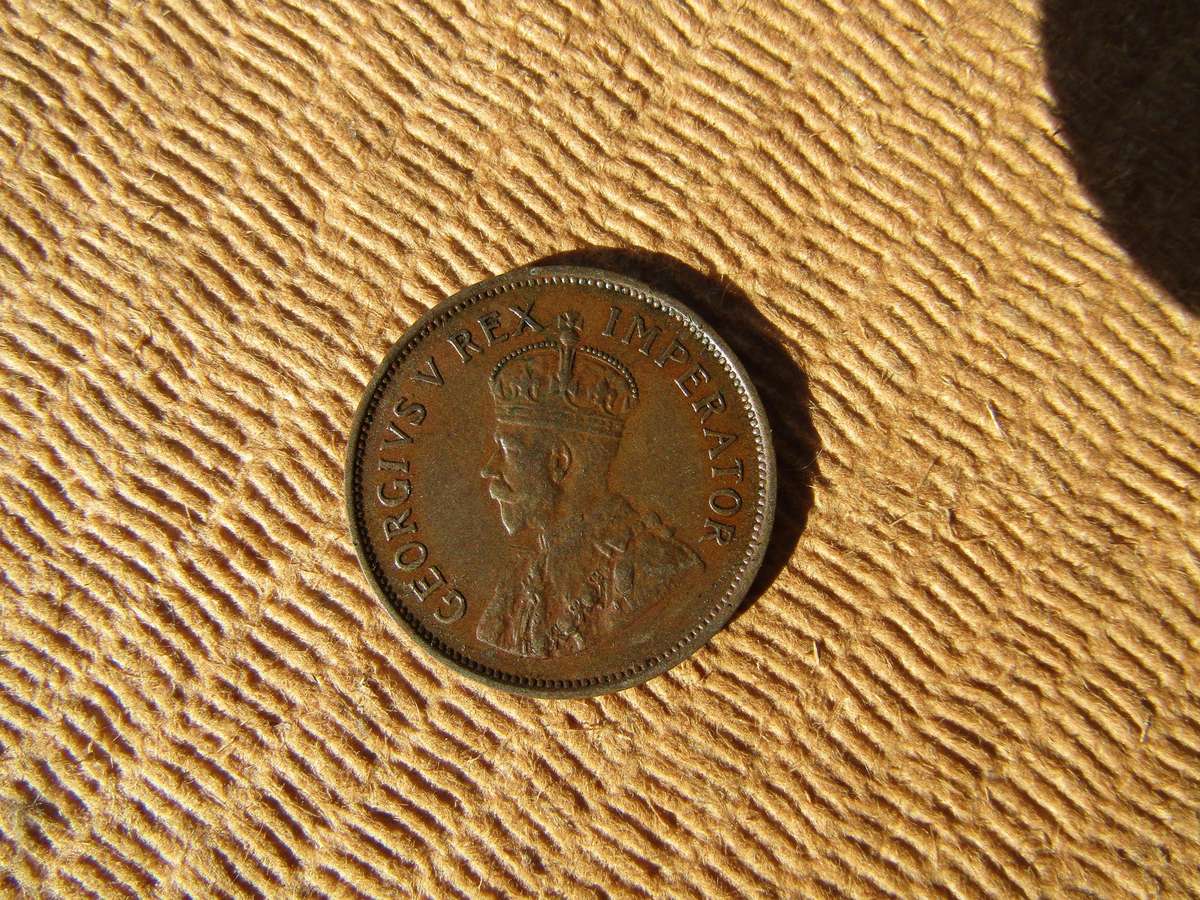 1935 Suid Africa Half Penny Mintage: 405 290