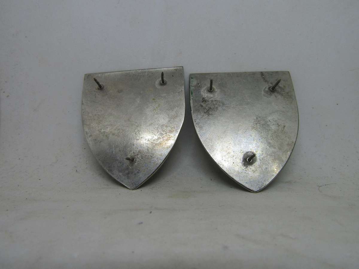 Pair of SADF  Chief of staff Shoulder Flashes. Pins intact.